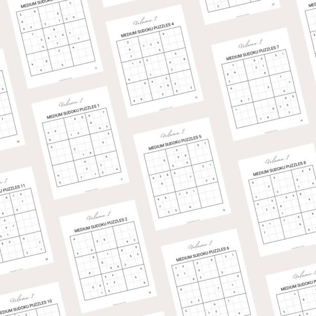 Large Print Sudoku Puzzles Easy Volume 1 02