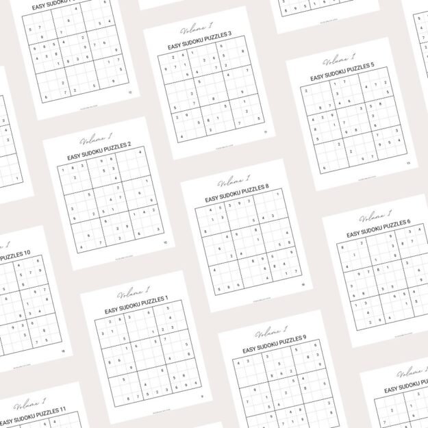 Easy Sudoku Puzzles Volume 1 - Image 2