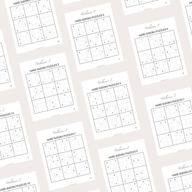 Large Print Sudoku Puzzles Hard Volume 1 02