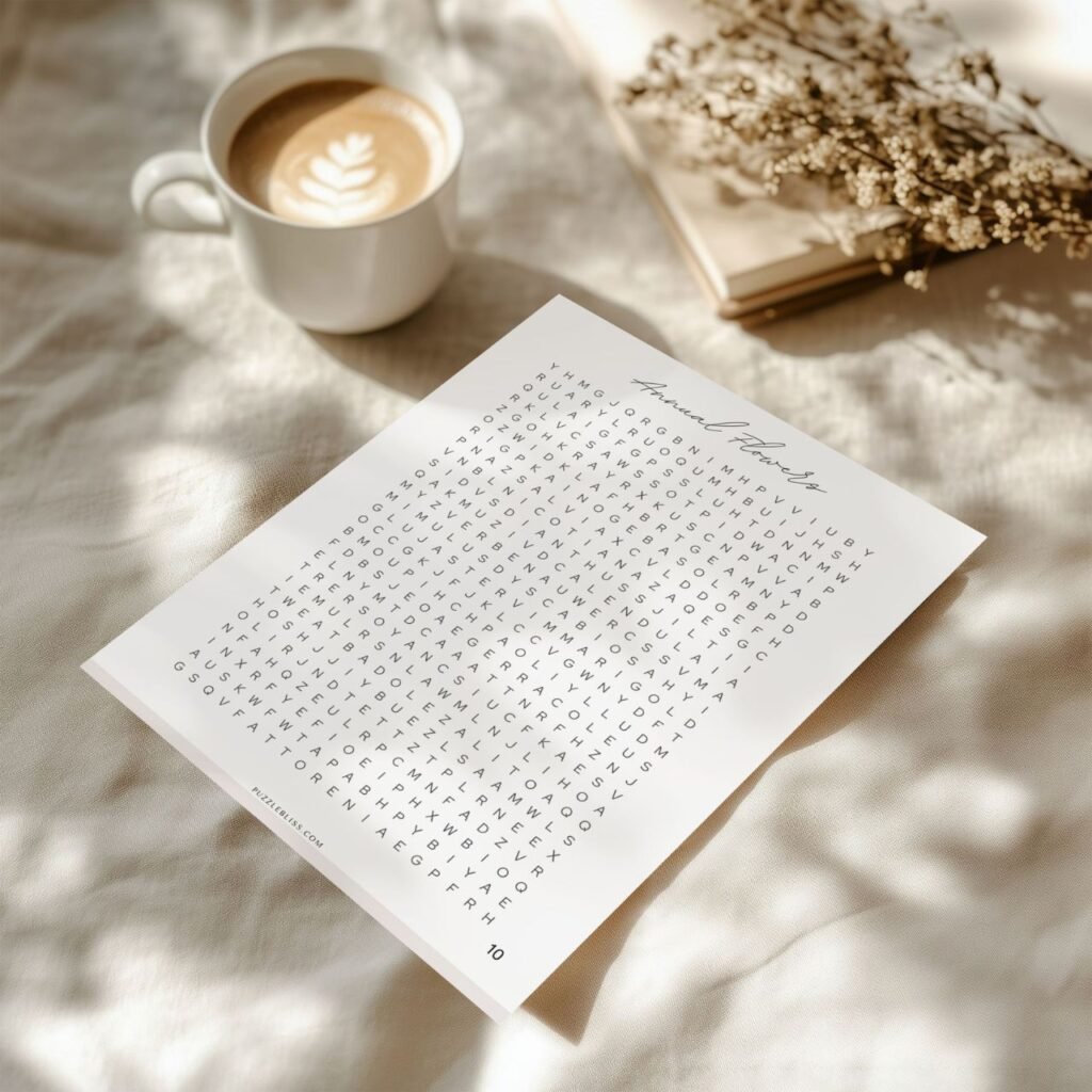 PRINTABLE WORD SEARCH