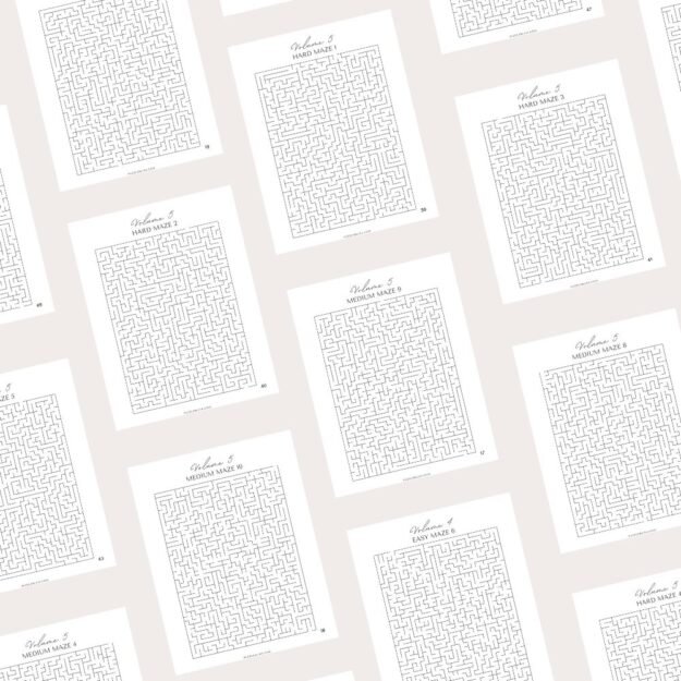 Large Print Combo Puzzles Volume 5 (2)